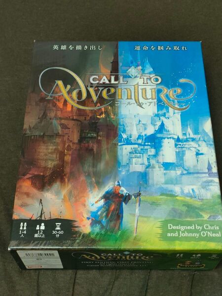 ボードゲーム Call to Adventure スリーブつき