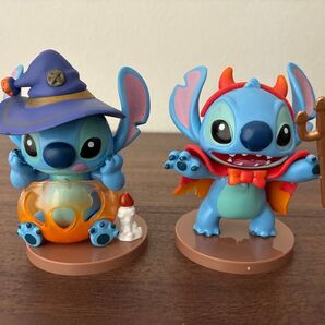 スティッチ フィギュア 2体セット かぼちゃ 悪魔 ハロウィン
