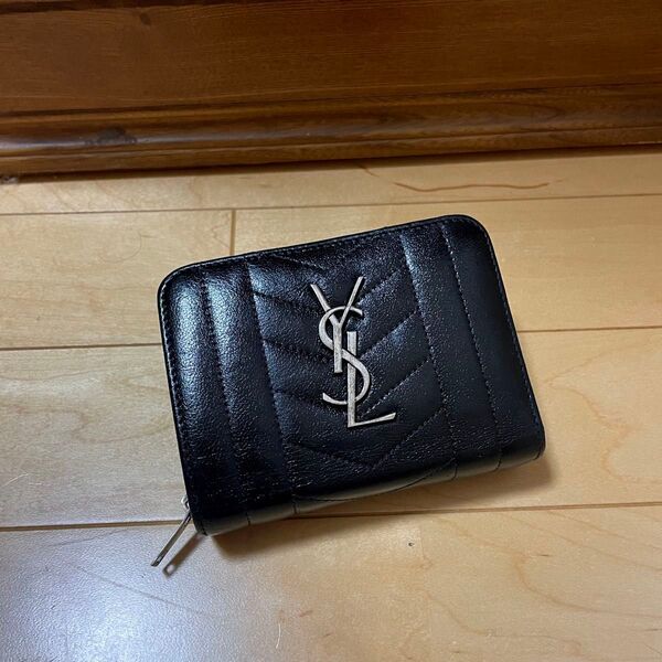 ○SAINT LAURENT サンローラン 折り財布 レザー