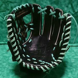 【未使用】SSK エスエスケイ 軟式内野手用 オリジネーターサットン ブラック×エメラルドグリーン【激レア】