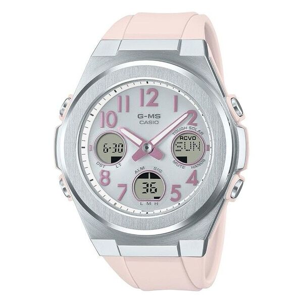 CASIO カシオ 腕時計 BABY-G ベイビージー G-MS 電波ソーラー MSG-W610-4AJF ミュートピンク