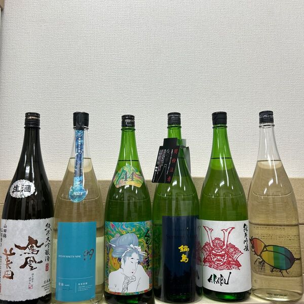 K11日本酒一升瓶6本セット 各蔵の最新詰め、飲み頃のお酒。