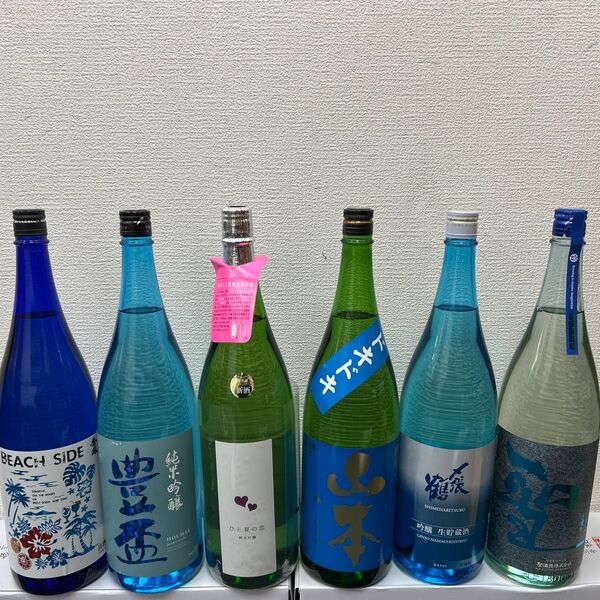 V10 日本酒一升瓶6本セット 各蔵の最新詰め、飲み頃のお酒。