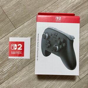 【新品未開封品】Nintendo Switch2 Proコントローラー ロゴステッカー付き プロコン2 プロコントローラー