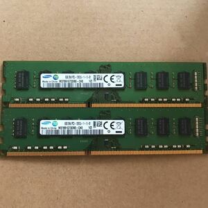 SAMSUNG DDR3 1600MHzデスクトップ用メモリ 8Gx2