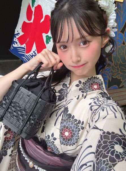 菊浴衣セット 兵児帯 パープル 古典花柄 和柄 モダン ブラック アイボリー ホワイト