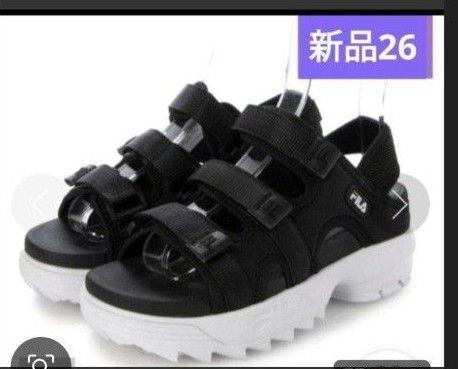 FILA スポーツサンダル フィラサンダル 厚底サンダル26センチ