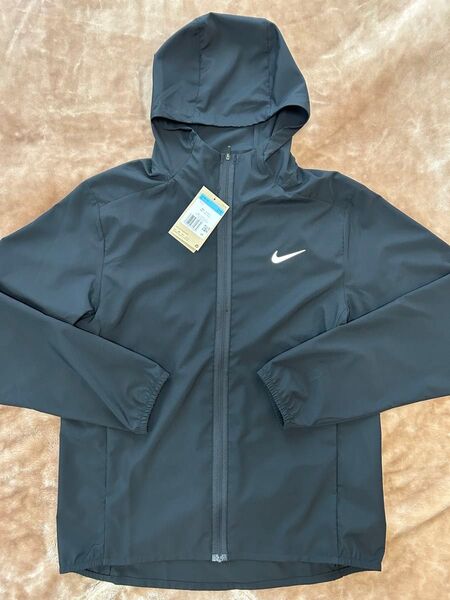 ナイキドライフィットフーデッドバーサタイルジャケットウインドブレーカースポーツ黒ブラックNIKEサイズMメンズユニセックス速乾ジム