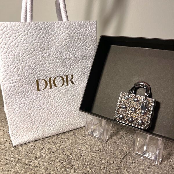 買うなら今♪【希少】高級 DIOR クリスチャンディオール ピルケース レディディオール カナージュ シルバー 小物入れ