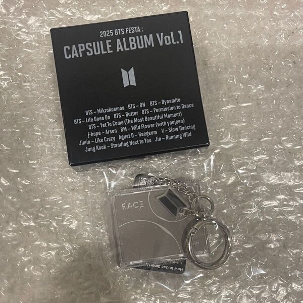 新品袋未開封 BTS カプセルアルバム ナムジュン RM INDIGO ジミン FACE 2点セット