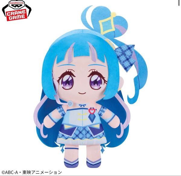 「新品」めちゃもふぐっとぬいぐるみ キュアウインク キミとアイドルプリキュア プリキュア ぬいぐるみ