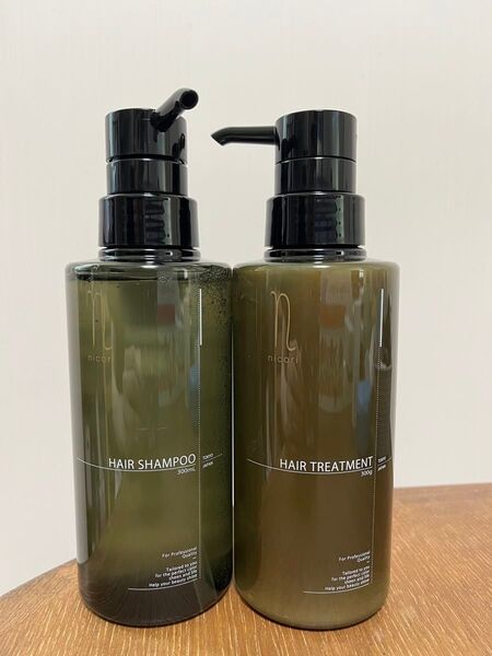 nicori シャンプー300ml・トリートメント300gセット