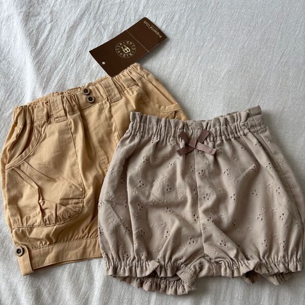 新品 タグ付き 未着 80cm 子供服 セット売り まとめ売り 短パン ショートパンツ ハーフパンツ かぼちゃパンツ