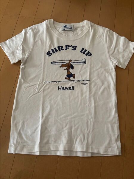 SURF'S UP PEANUTS Tシャツ スヌーピー ハワイ 日焼けスヌーピー