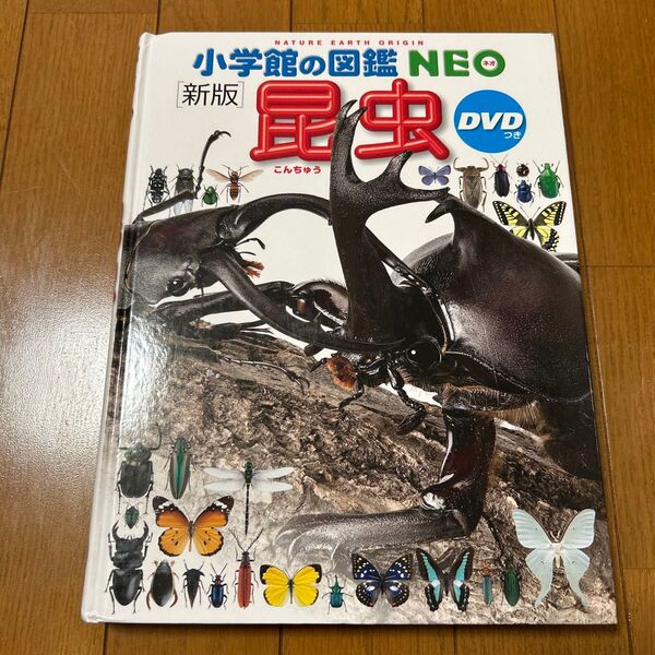 小学館の図鑑NEO 昆虫 カバーなし/DVDなし