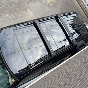 ディフェンダー用 THULE wingbar edge ブラック 9595