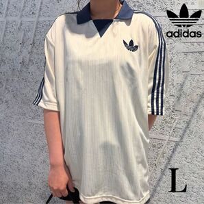新品男性L 女性 XL アディダス ゴーリートップシャツ ベイビーモンスター tシャツクリーム adidas