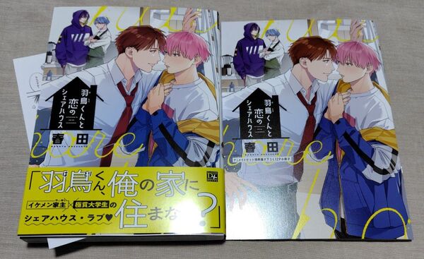 『羽鳥くんと恋のシェアハウス』アニメイト有償特典12P小冊子 店舗共通ペーパー付 春田