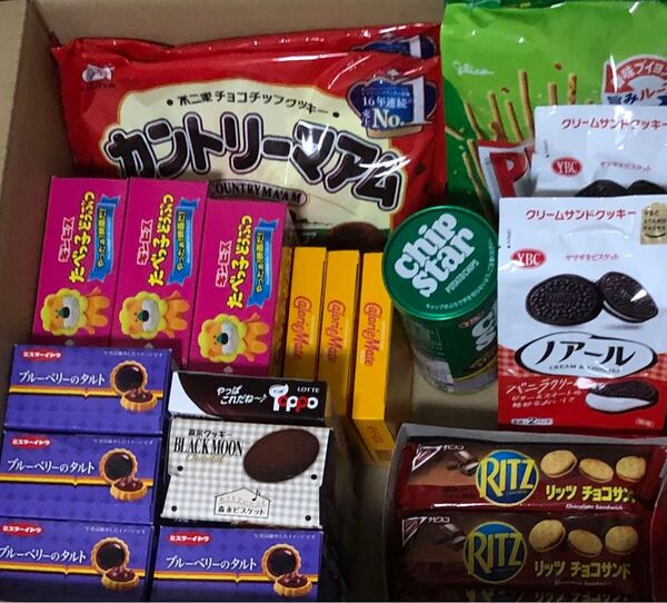 お菓子 詰め合わせ まとめ売り アミューズメント景品 チップスター たべっ子どうぶつ トッポ カントリーマアム カロリーメイト