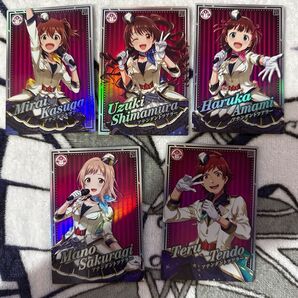 アイドルマスターツアーズ カード付きスナック レア5枚セット