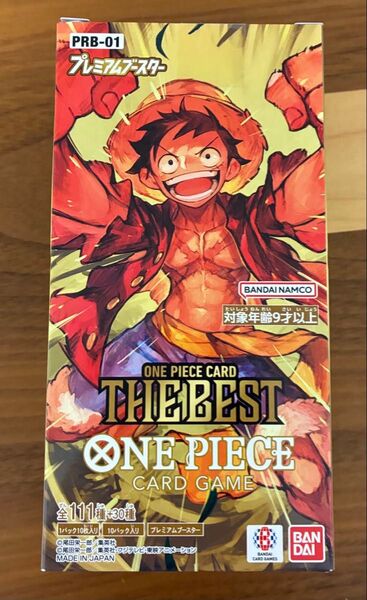 ワンピース ONE PIECEカードゲーム プレミアムブースター THE BEST ザベスト 1BOX 新品 未開封 テープ付き