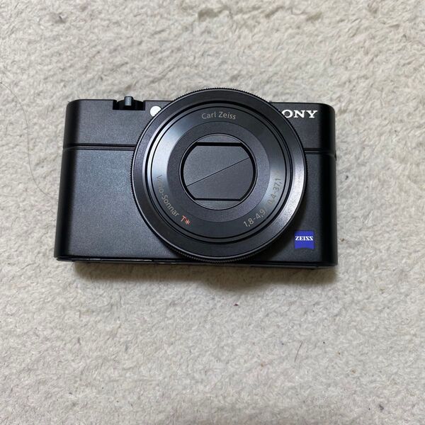 SONY Cyber-shot DSC-RX100 デジタルカメラ ブラック バッテリーチャージャー 専用リチウム電池2個