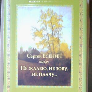 セルゲイ・エセーニン 詩集 Не жалею, не зову, не плачу…