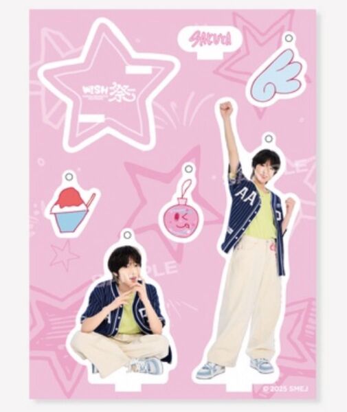 【新品未開封】NCT WISH サクヤ アクリルスタンドキーホルダー ペンミ WISH祭