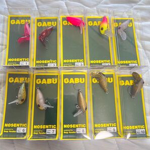 即日発送 NOSENTIC×Deep Paradox GABU24S ガブ 10色フルセット