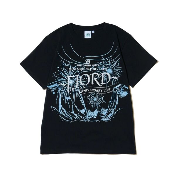 【新品未開封】 ミセス FJORD グリッターロゴTシャツブラック XL グッズ