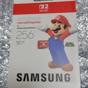 Samsung microSD Express Card 256GB for Nintendo Switch 2 SDカード