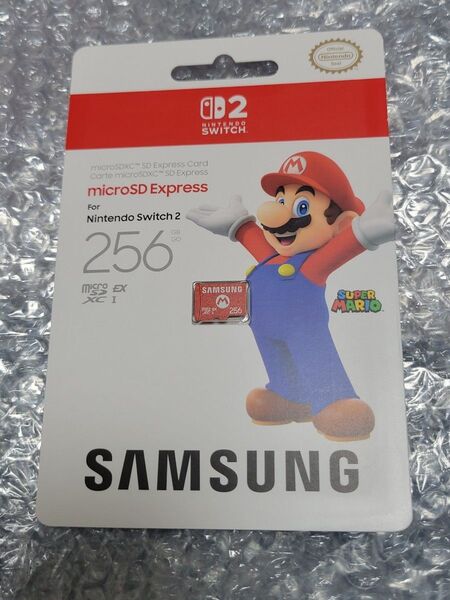 Samsung microSD Express Card 256GB for Nintendo Switch 2 SDカード