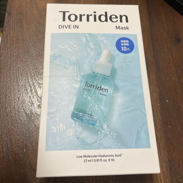 トリデン (Torriden) ダイブイン 低分子ヒアルロン酸 フェイスマスク パック10枚入 【公式正規品】