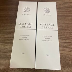 新品未開封 クレアトーン マッサージクリーム 2本セット 100g