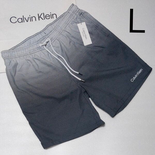 【タグ付き正規品】 Calvin Klein カルバンクライン メンズ 水着 ショートパンツ 未使用 Lサイズ #054