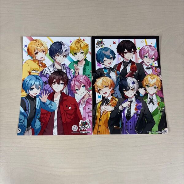AMPTAKxCOLORS あんぷたっくからーず ブロマイド アニメイト特典 あっきぃ まぜ太 ぷりっつ ちぐさ あっと けちゃ