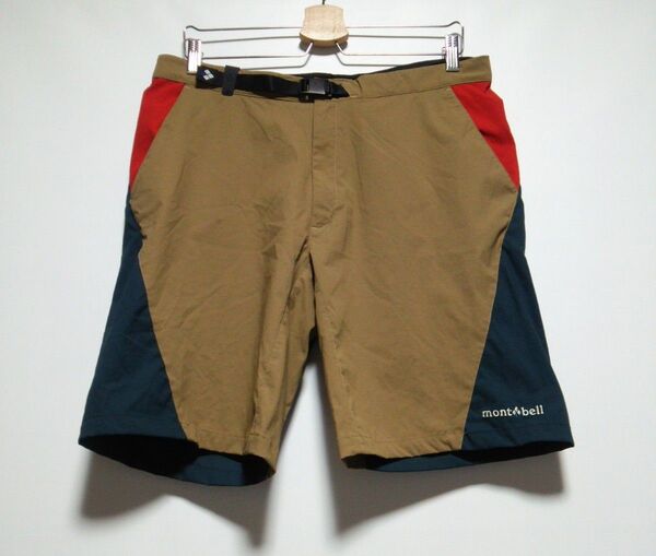 美品 モンベル ストレッチ キャニオンショーツ O.D.ショーツ ハーフパンツ ショートパンツ アクティブショーツ 水着 メンズL