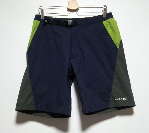 美品 モンベル ストレッチ キャニオンショーツ O.D.ショーツ ハーフパンツ ショートパンツ スイムアクティブ 水着 メンズL