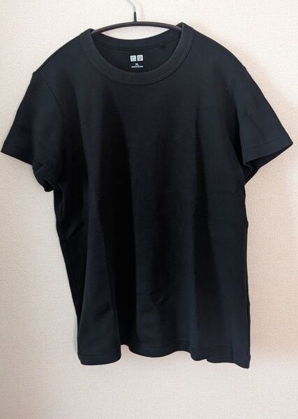 UNIQLO U Tシャツ 黒 レディースXL
