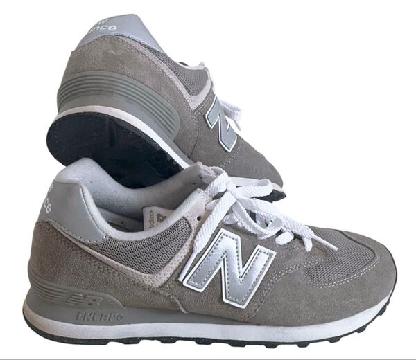 NEW BALANCE ML574 グレー 27cm GRY スニーカー メンズ