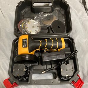 充電式ディスクグラインダー 未使用19500RPM対応バッテリー2個付き