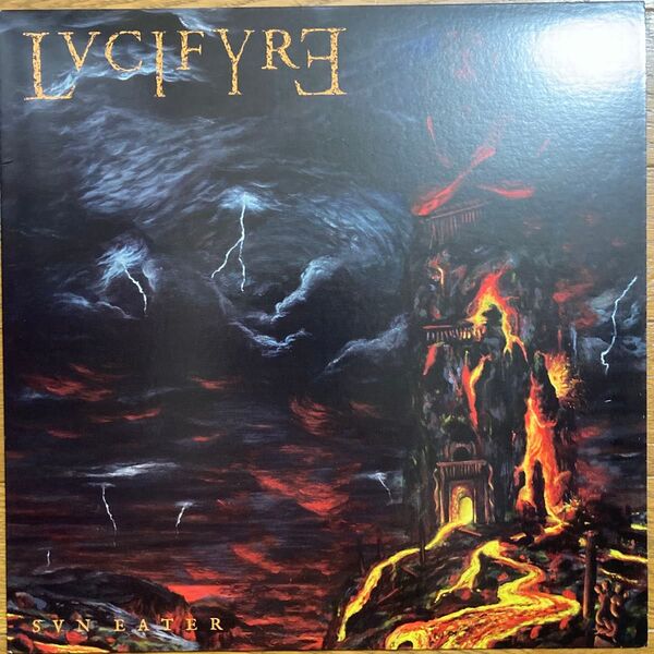 US盤 Lvcifyre - Svn Eater デスメタル LP レコード