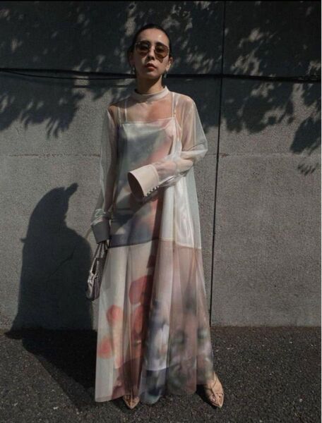AMERI VINTAGE SAYO NAGASE SPRING MORNING COLLAB DRESS ワンピース ドレス