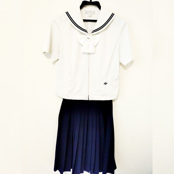 神戸啓明学院夏セーラー服 夏物 制服 学生服 セーラー服