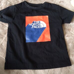 キッズ ノースフェイス 半袖Tシャツ ブラック