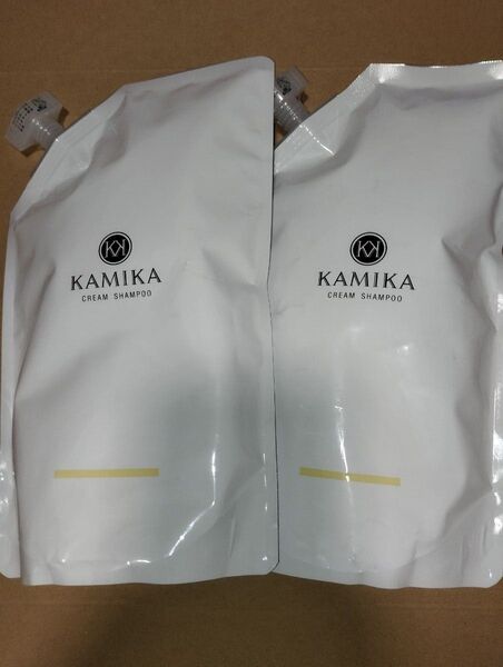 KAMIKA オールインワンクリームシャンプー 600g 2セット ベルガモットジャスミンの香り