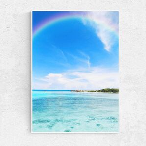 A4サイズ 送料無料 インテリアポスター アート作品 写真 素敵 キレイ 可愛い ポスターインテリア 海のインテリア 海のポスター