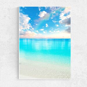 A4サイズ 送料無料 インテリアポスター アート作品 写真 素敵 キレイ 可愛い ポスターインテリア 海のインテリア 海のポスター