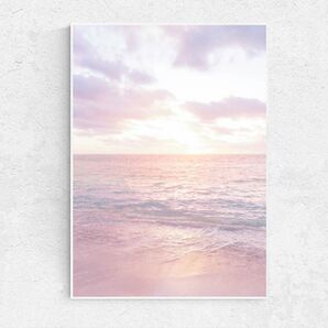 A4サイズ 送料無料 インテリア 写真 素敵 キレイ 可愛い ポスターインテリア 海のインテリア ビーチポスター