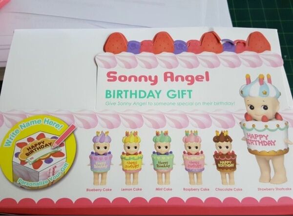 ソニーエンジェル 誕生日ケーキ ハッピーバースデー 2017 1box